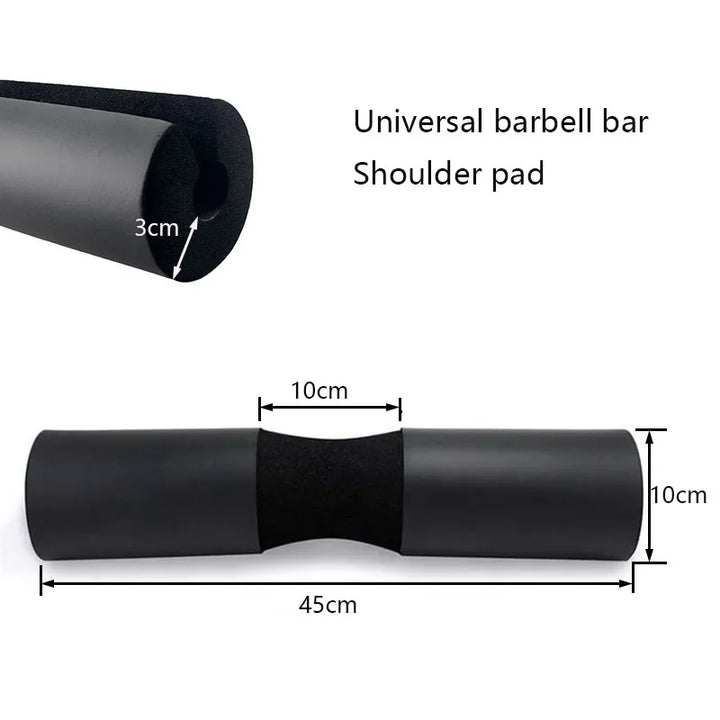 Fitness Barbell Pad, Relief Pressure from Neck, Shoulder, and Provide Lower Back Support