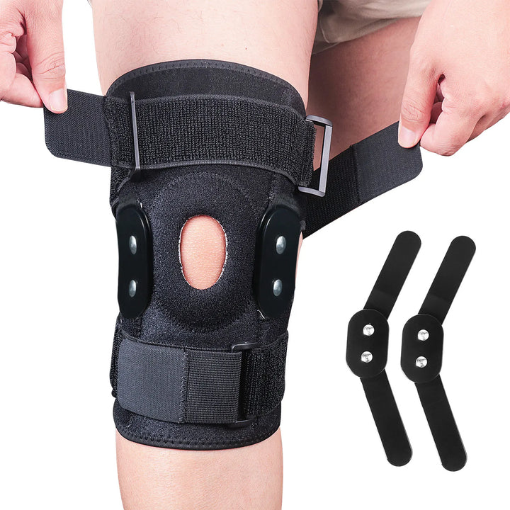 Hinged Knee Brace, Knee Support for Swollen ACL, Tendon, Ligament and Meniscus Injuries