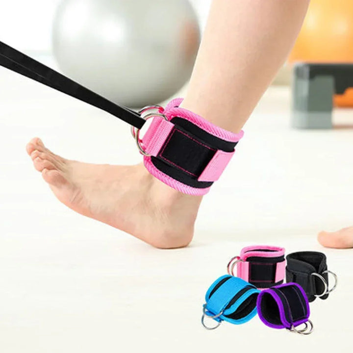 1PC Ankle Straps for Cable Machine Glute Kickbacks, Adjustable Comfort fit